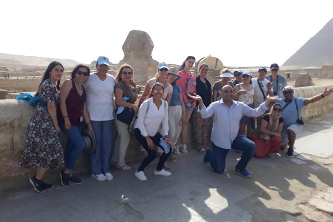 2 Days Private Cairo Tours with Sound and Light Show Dinner Cruise - Day one: Memphis and the first pyramids