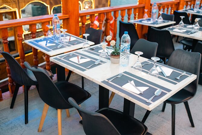 2-Hour Dubai Marina Dhow Dinner Cruise - The tanura dance and onboard atmosphere