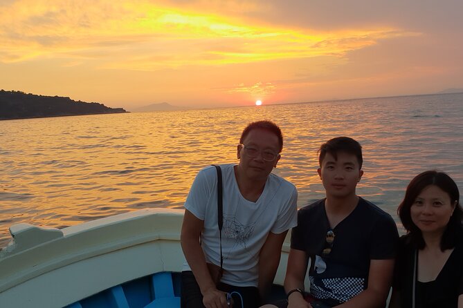 2-Hour Sorrento Coast Sunset Cruise with Dinner Experience - Swimming and snorkeling in clear coastal water