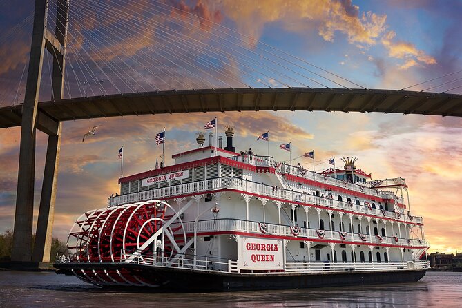 2 HR Savannah Riverboat Dinner Cruise with Onboard Entertainment - A buffet built around Southern favorites