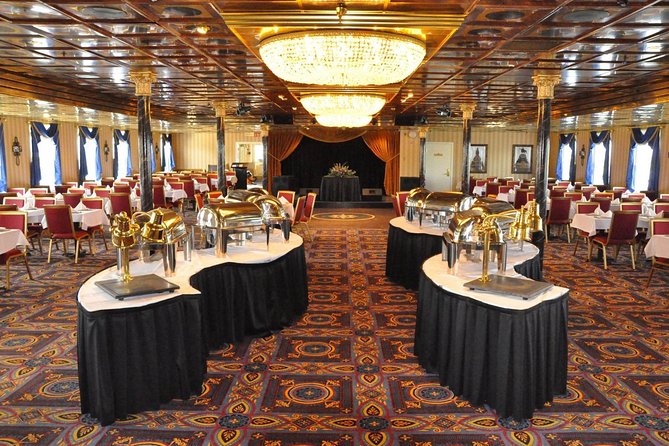 2 HR Savannah Riverboat Dinner Cruise with Onboard Entertainment - Music, dancing, and the boat’s three different moods