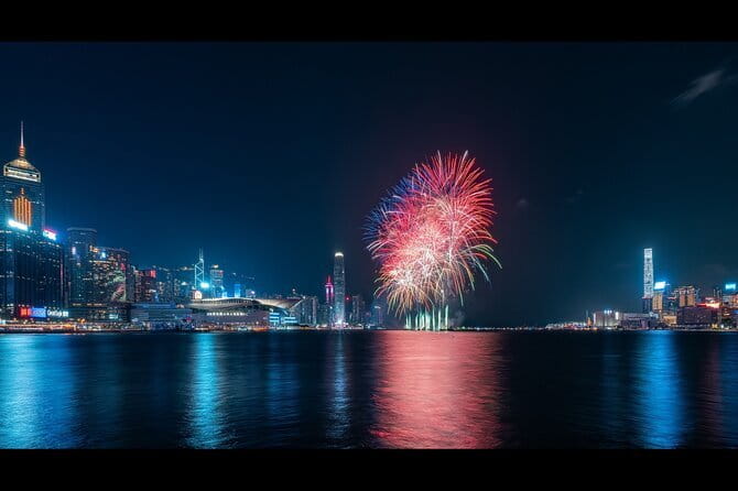 2025 Chinese New Year Fireworks Open Bar Yacht Dinner Cruise HK - Three hours of harbour views, drinks, and food