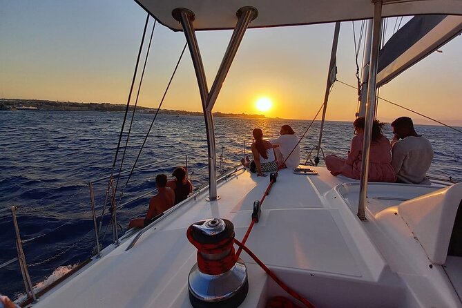 3-Hours Sunset Catamaran Cruise with Dinner all Inclusive - Kallithea Bay gives you the best active part of the cruise
