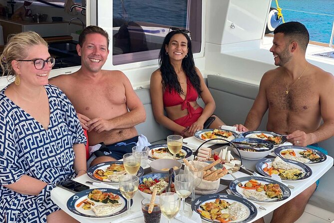 Ag. Nikolaos: Catamaran Trip with Sushi, Drinks, & Water Toys - What the boat experience is really like