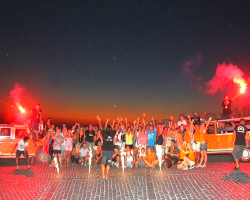 Alanya Night Safari Combo: Jeep Tour, Boat Cruise & Dinner - Alanya Castle and the first big view