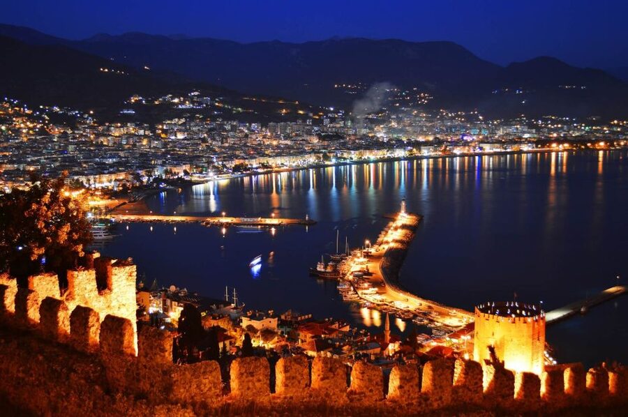 Alanya Night Safari Combo: Jeep Tour, Boat Cruise & Dinner - Cikcilli Panorama and the fireworks show