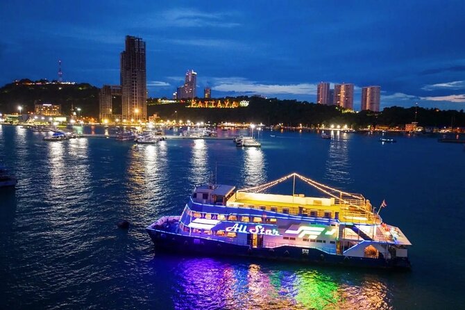 All Star Dinner Cruise with Cabaret Show in Pattaya - What your 80-minute evening looks like
