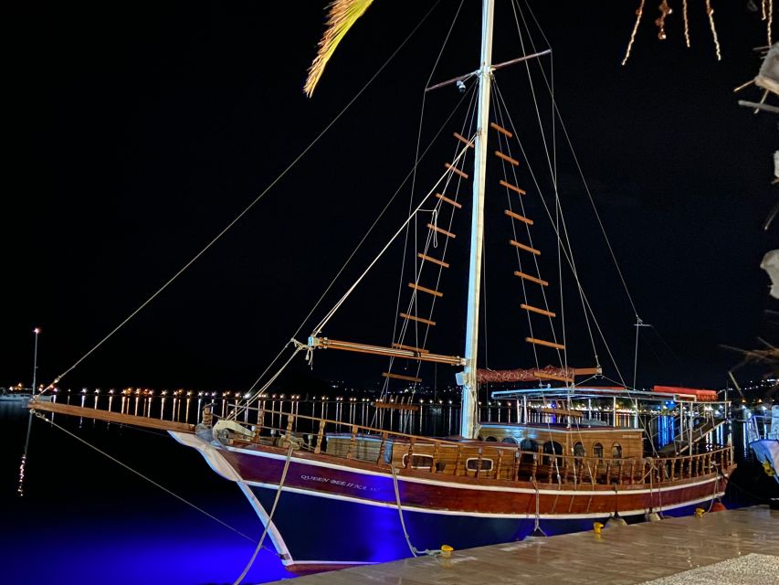 Argostoli: Sunset Cruise with Swim Stops, Dinner, and Wine - Music, conversation, and the social side