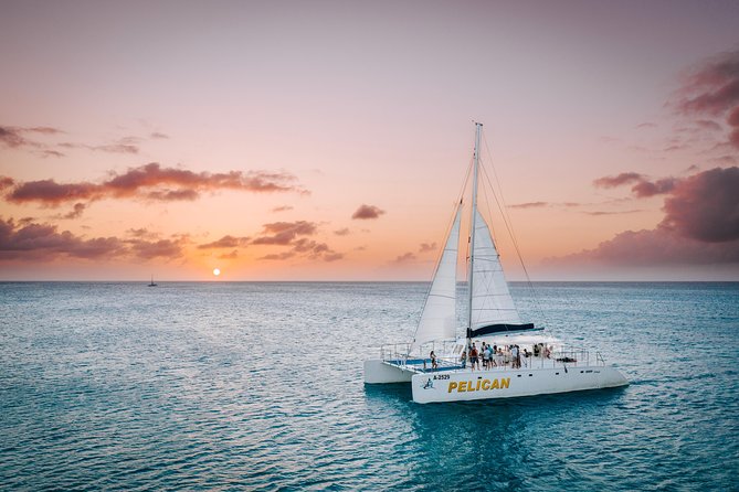 Aruba Sunset Cruise plus Seaside Dinner - Music, drinks, and the crew set the mood