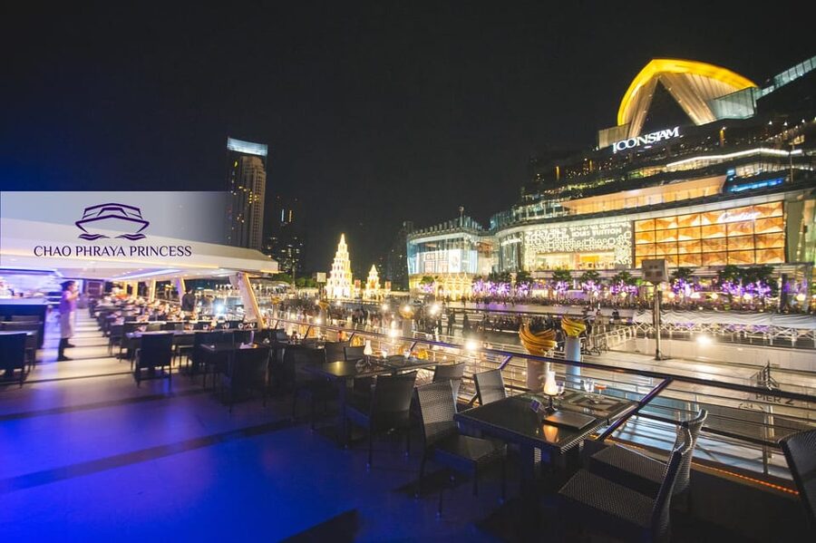 Bangkok: Chao Phraya Princess Dinner Cruise - What dinner is like onboard