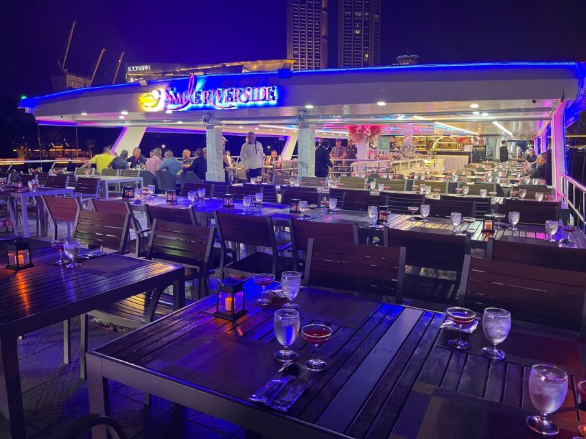 Bangkok: Chao Phraya River Buffet Dinner Cruise - Choosing between the indoor tables and open decks