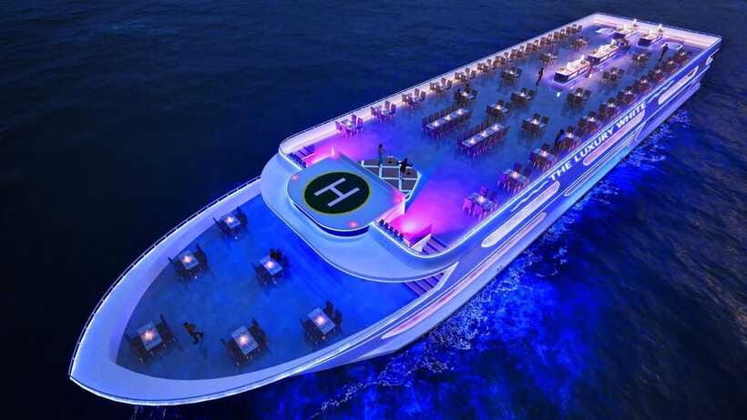 Bangkok: Luxury White Dinner Cruise Free Flow Beer and Wine - The value of $53 per person