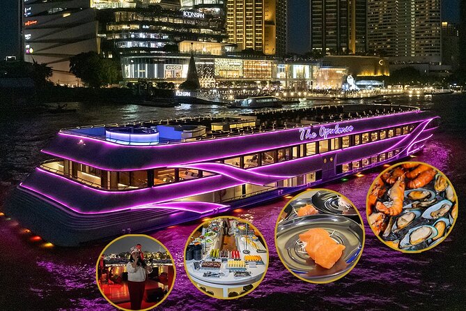Bangkok Opulence Dinner Cruise Live Band - Key points to know before you book