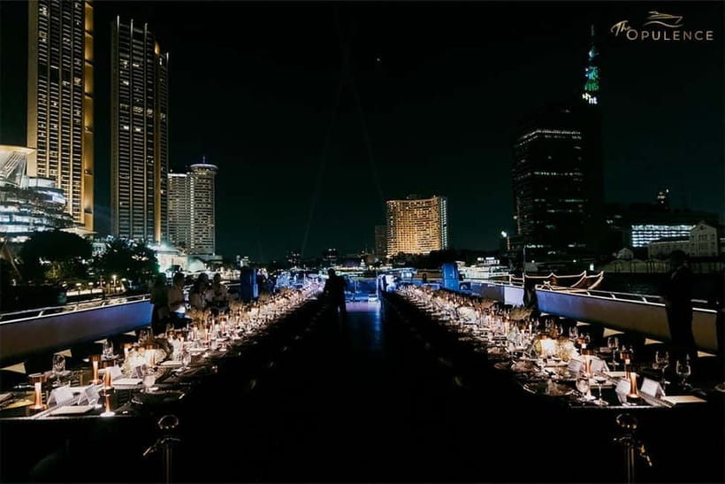 Bangkok: Opulence Luxury Dinner Cruise with Hotel Transfer - Timing, delays, and small practical concerns