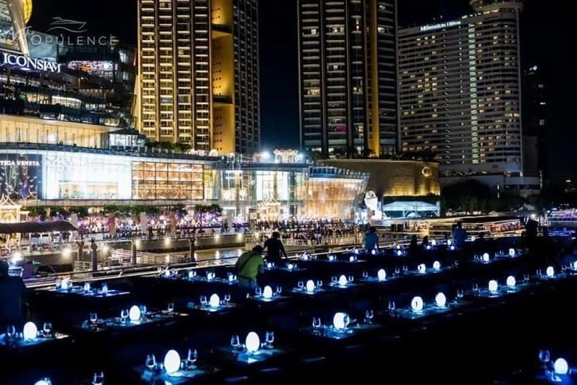 Bangkok: Opulence Luxury River Dinner Cruise - Asiatique and the return to ICONSIAM