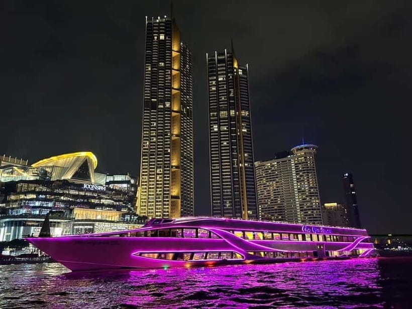 Bangkok: Opulence Luxury River Dinner Cruise - First views from ICONSIAM Pier 2