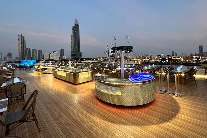 Bangkok Royal Galaxy Chao Phraya River Dinner Cruise - Welcome drink and dinner on the Chao Phraya