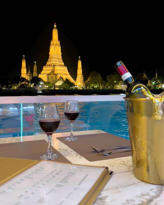 Bangkok: Royal Galaxy Dinner Cruise with Siam Fantasy Show - Bangkok’s river views are the main event