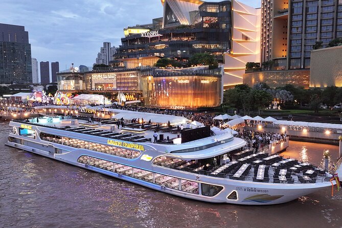 Bangkok Sawasdee Chaophraya Dinner Cruise from ICONSIAM - Key points before you book