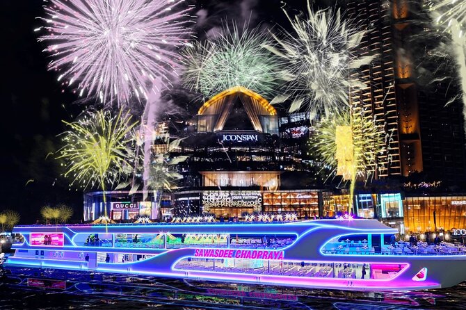 Bangkok Sawasdee Chaophraya Dinner Cruise from ICONSIAM - Wat Arun, the Grand Palace, and Rama VIII Bridge