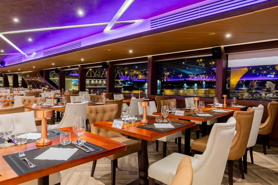 Bangkok: The Opulence Buffet Dinner Cruise with Live Band - Choosing between the three decks