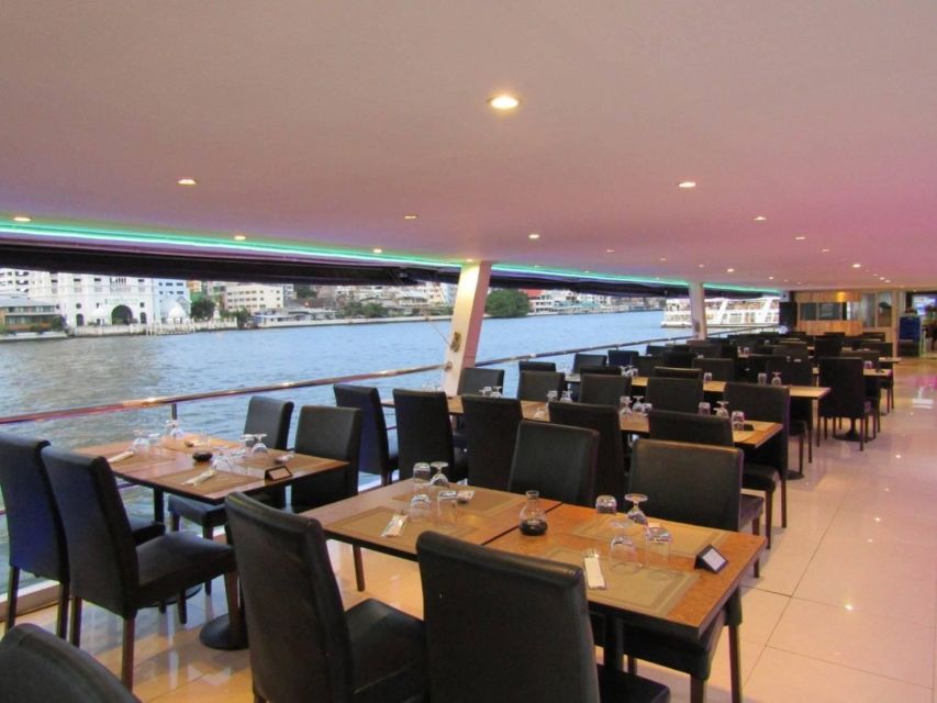 Bangkok: VELA Dinner Cruise Ticket - Timing, cancellation, and the small print