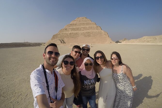 Best Giza, Sakkara and Memphis Private Day Tour and Dinner Cruise - A camel ride adds a short Sahara adventure