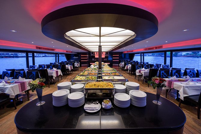 BKK ChaoPhraya Romantic Cruise Dinner Cruise &Transfer(optional) - Seeing Bangkok from the Chao Phraya after sunset