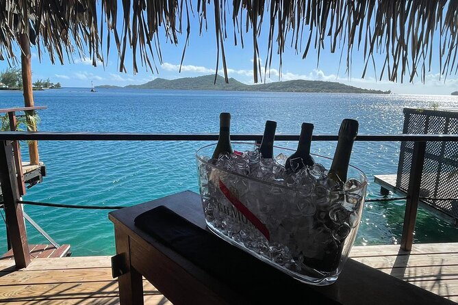 Bora Bora Sunset Cruise and Dinner at St James restaurant - The sunset is beautiful, but never guaranteed