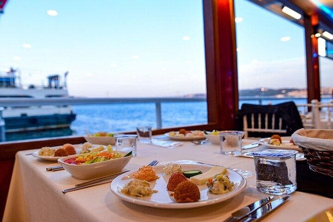 Bosphorus Dinner Cruise from Istanbul with Transfer and Shows - Dinner choices and what is included