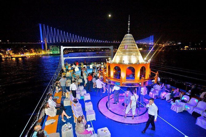 Bosphorus Dinner Cruise in Istanbul with Belly Dancing and Hotel Transfer - Why the bridge views matter after dark
