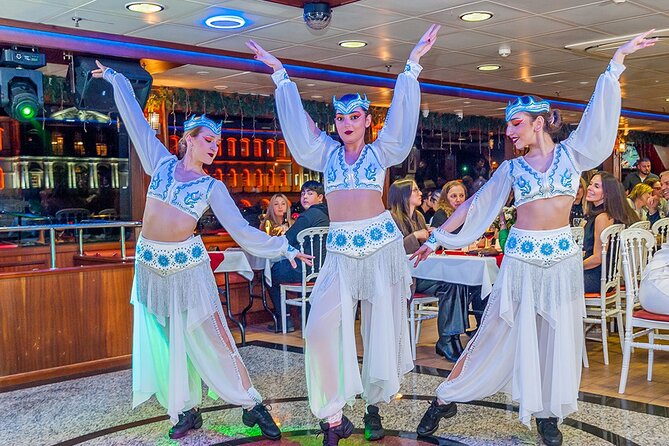 Bosphorus Dinner Cruise & Show with Private Table - The palaces along the European shore