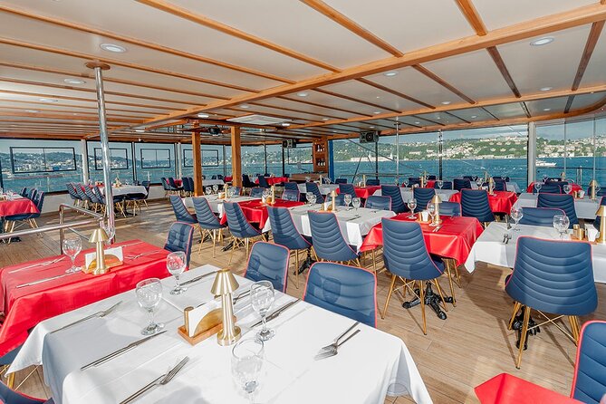 Bosphorus Dinner Cruise & Show with Private Table - Silver menu or gold menu