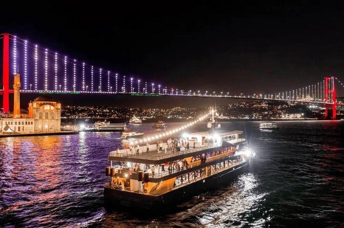 Bosphorus Dinner Cruise Turkish Night Show Alcoholic Drinks - Key points to know before booking