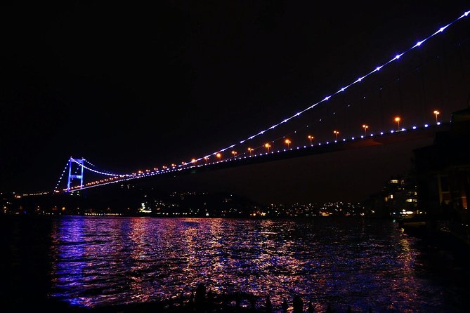 Bosphorus Dinner Cruise & Turkish Night Show (All Inclusive) - Dolmabahçe Palace begins the waterfront parade