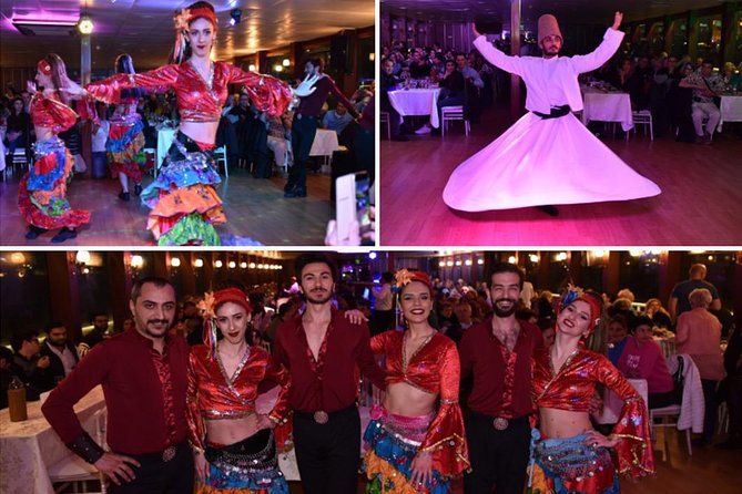 Bosphorus Dinner Cruise & Turkish Night Show (All Inclusive) - Passing beneath the First Bosphorus Bridge