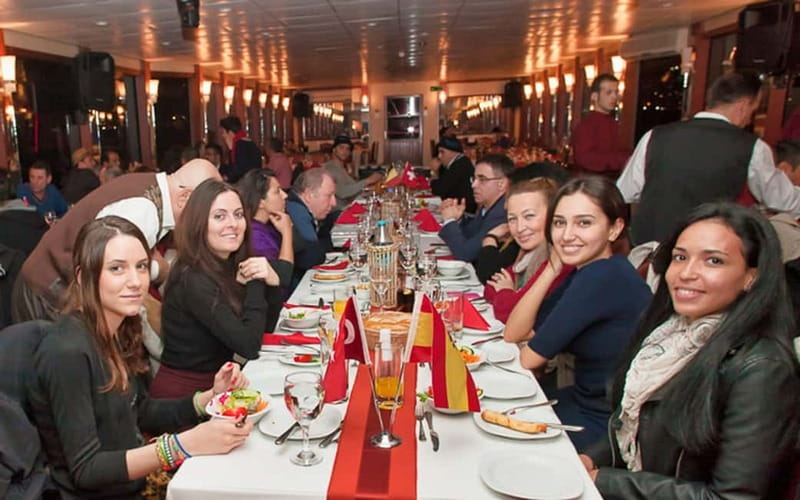 Bosphorus Dinner Cruise & Turkish Night with Live Shows - Setting Out From Kabataş After Dark