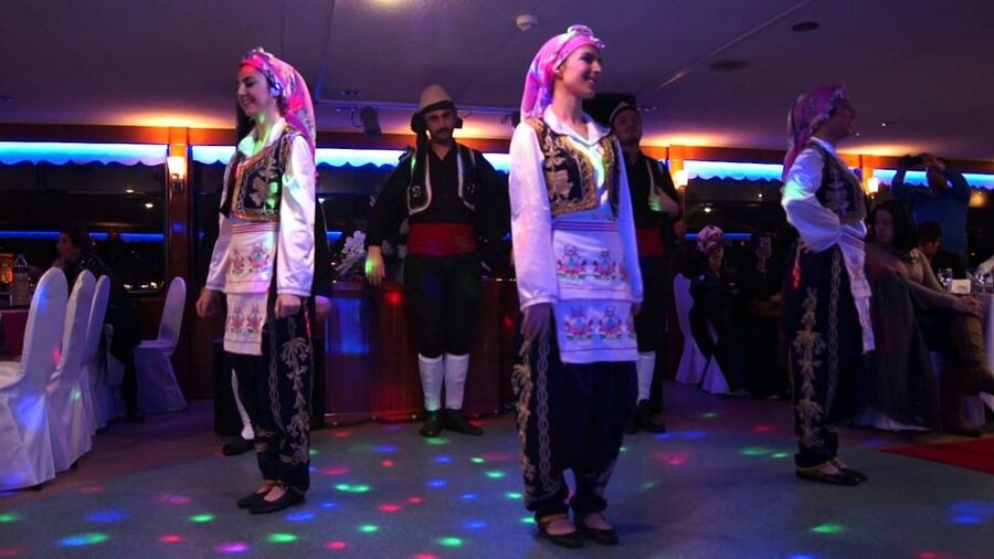 Bosphorus: Dinner Cruise with Live Performances Experience - From tambourines to belly dancing