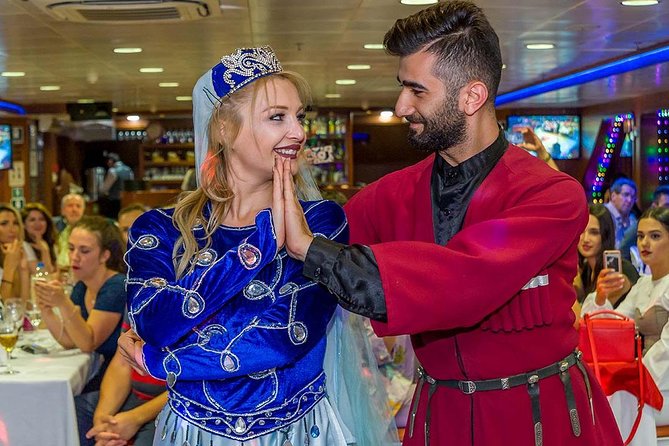 Bosphorus Dinner Cruise with Turkish Music and Live Performances - A three-hour view of Istanbul after dark