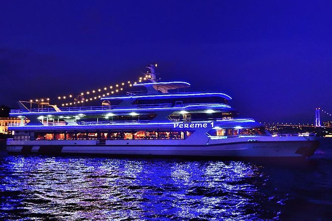 Bosphorus Dinner Cruise with Turkish Music and Live Performances - Ortaköy’s cafés and waterfront lights