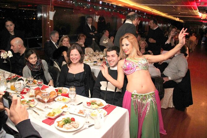 Bosphorus Dinner Cruise with Turkish Night Show from Istanbul - Rumelihisarı, the fortress built to control the strait