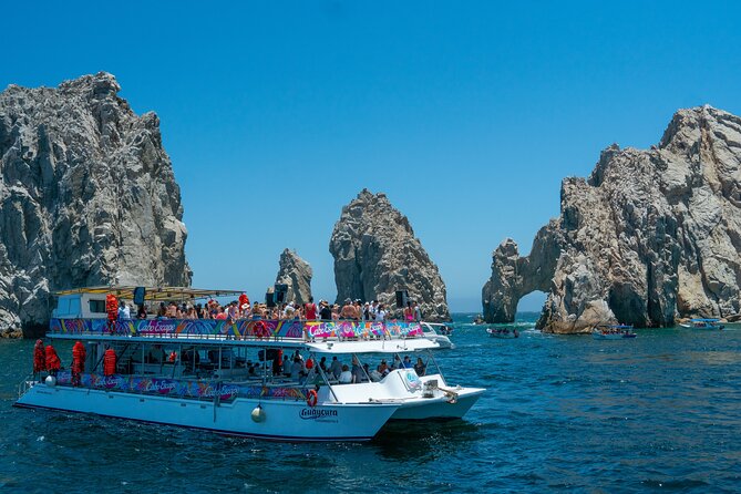 Cabo San Lucas Sunset Cruise Full dinner, open bar and transfer - Key points to know before you book