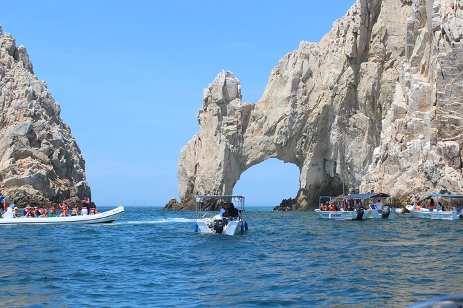 Cabo San Lucas Sunset Cruise Full dinner, open bar and transfer - Sunset, dinner, and the choice of decks