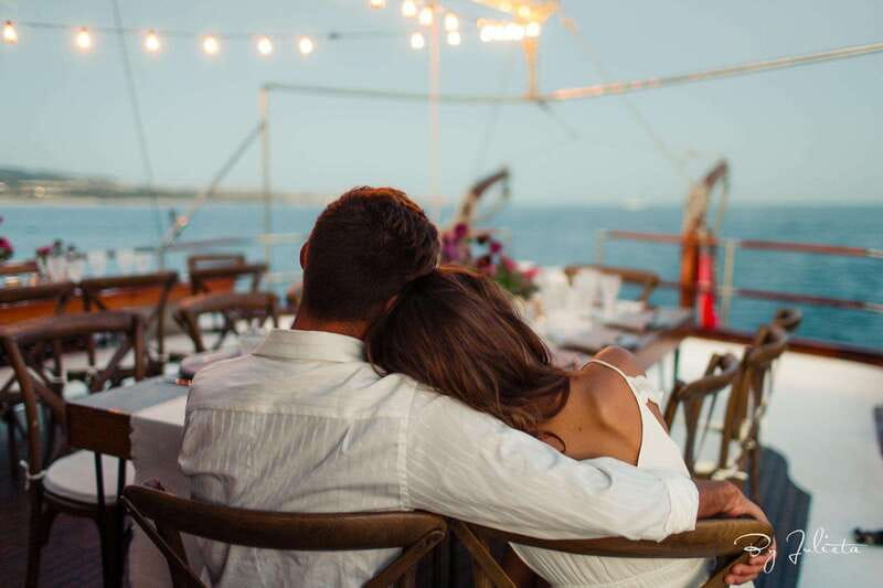 Cabo San Lucas: Sunset Yacht Cruise w/Chef Dinner & Open Bar - The first two hours: cocktails, small bites, and open water