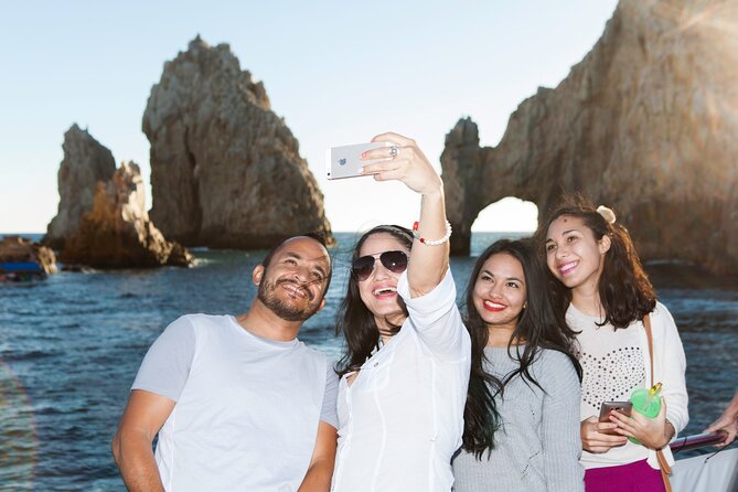 Cabo Sunset Dinner Cruise: Fajitas, Lands End and Party - Passing the Arch and Lands End