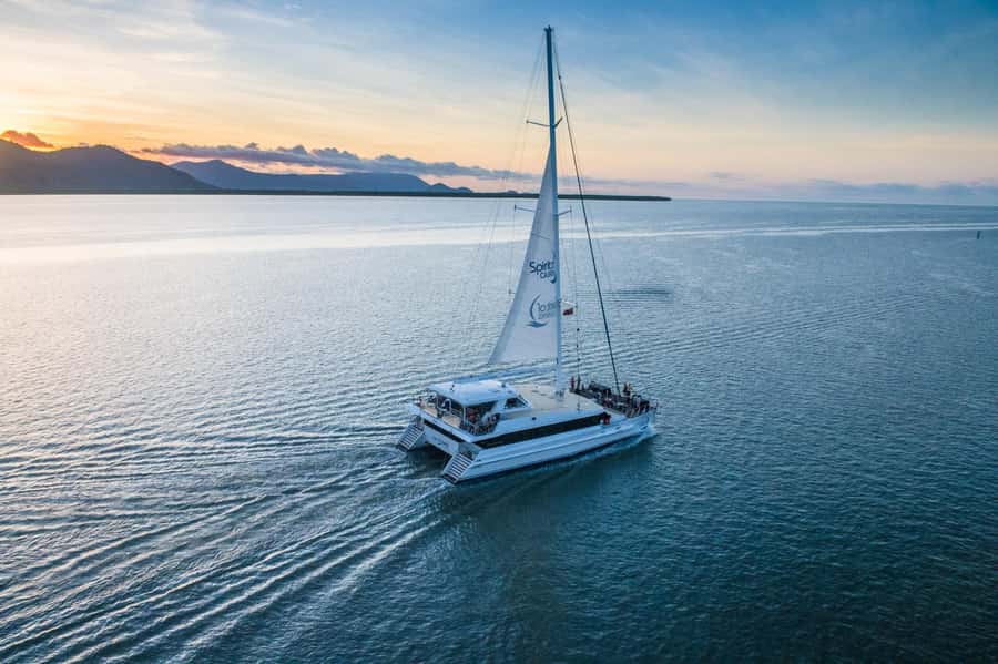 Cairns: Spirit of Cairns Dinner Cruise - From marina lights to Trinity Inlet