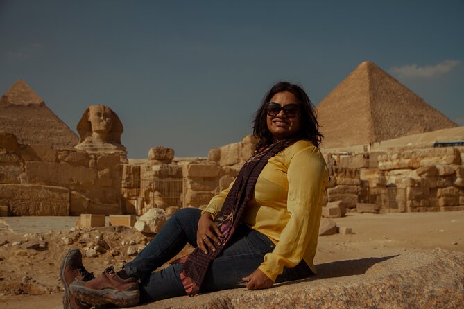 Cairo Airport Transit Tours Visit Giza Pyramids Egyptian Museum Bazaar & Nile Dinner Cruise - Inside the pyramid, or around it?