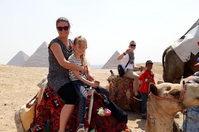 Cairo Day Tour to Giza including Nile Dinner Cruise and Lunch - Giza: pyramids, Sphinx, and a short camel ride