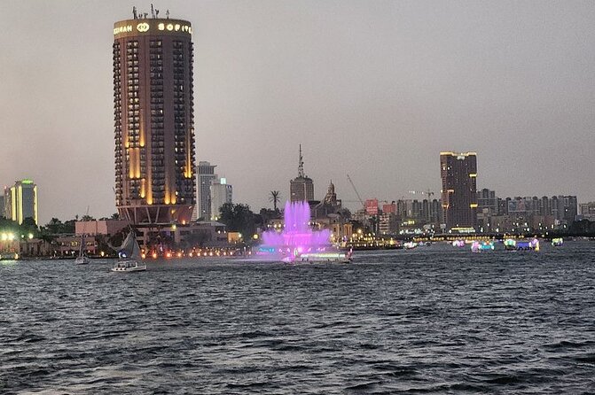 Cairo dinner cruise in Nile River ,Belly Dance and Tanura Show - Pickup from Cairo or Giza made simple