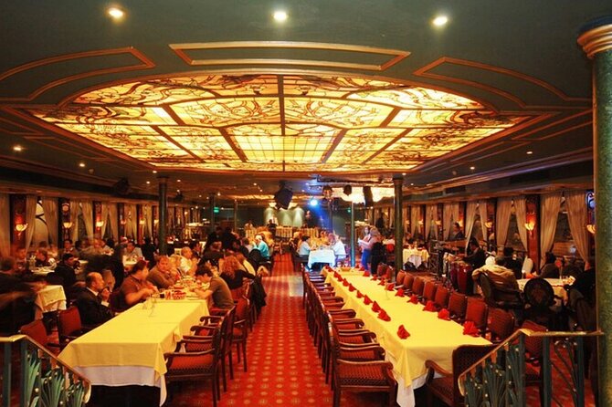 Cairo Dinner Cruise in Nile River With Belly Dancer show - The open buffet and Egyptian dishes
